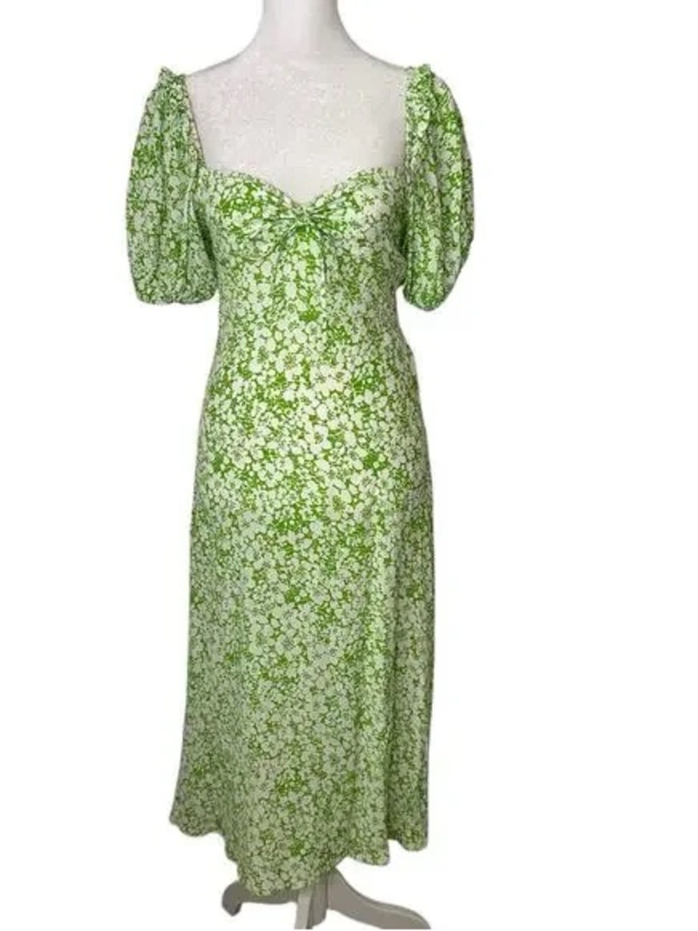 Faithfull the Brand Midi Dress in Freja Floral Print EUC Small - Picture 2 of 9